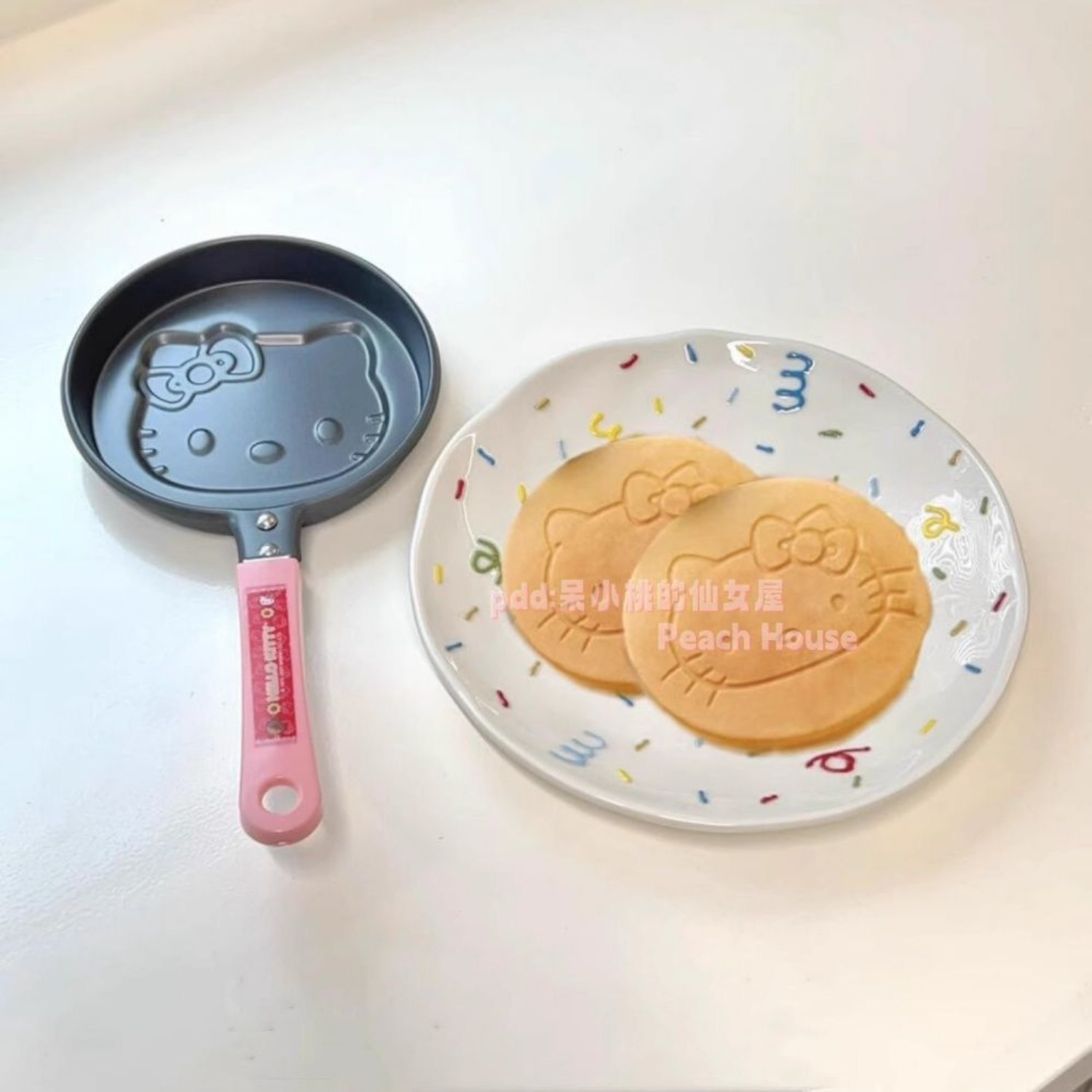 Kitchen Gadgets In Japan - Simpatica padella antiaderente Sanrio HelloKitty mini