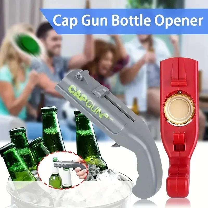Kitchen Gadgets And Toys - Apribottiglie Lanciatore di Tappi Volanti, Gioco
