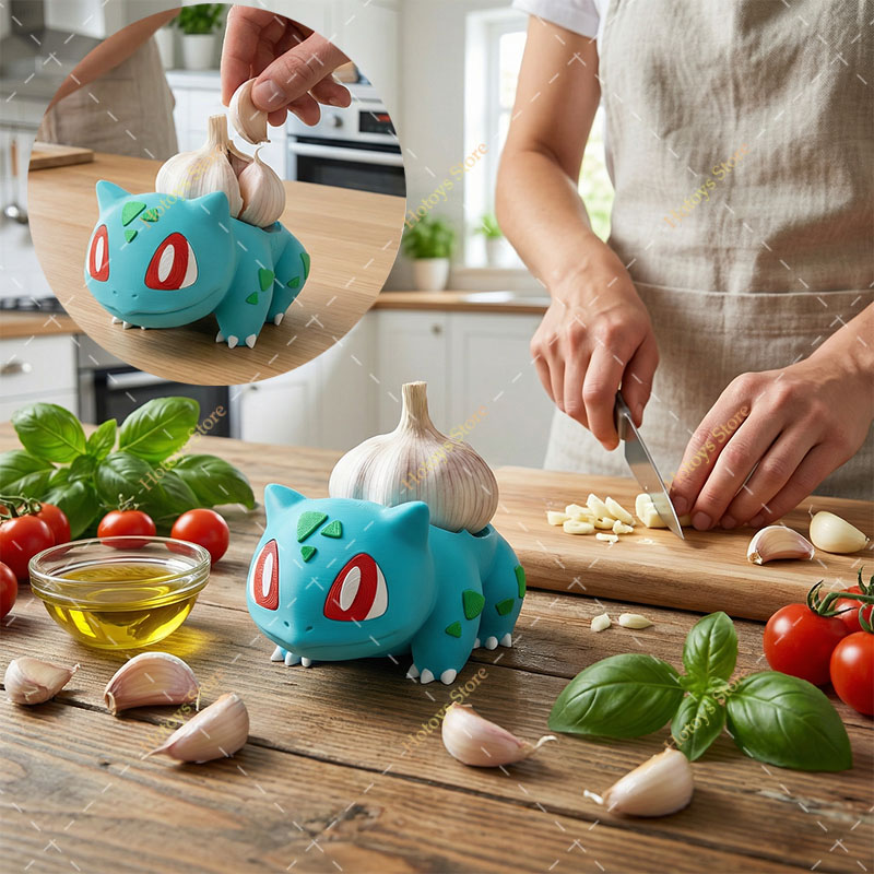 Kitchen Gadgets And Toys - Modellino Pokémon Bulbasaur Stampato in 3D,