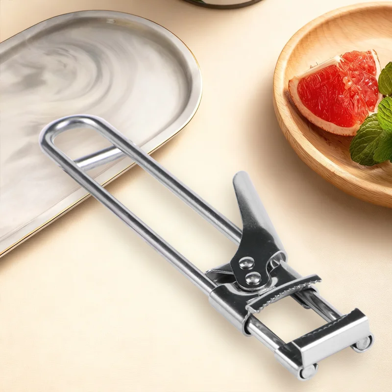 Kitchen Gadgets Men - Apriscatole regolabile in acciaio inossidabile, apriscatole