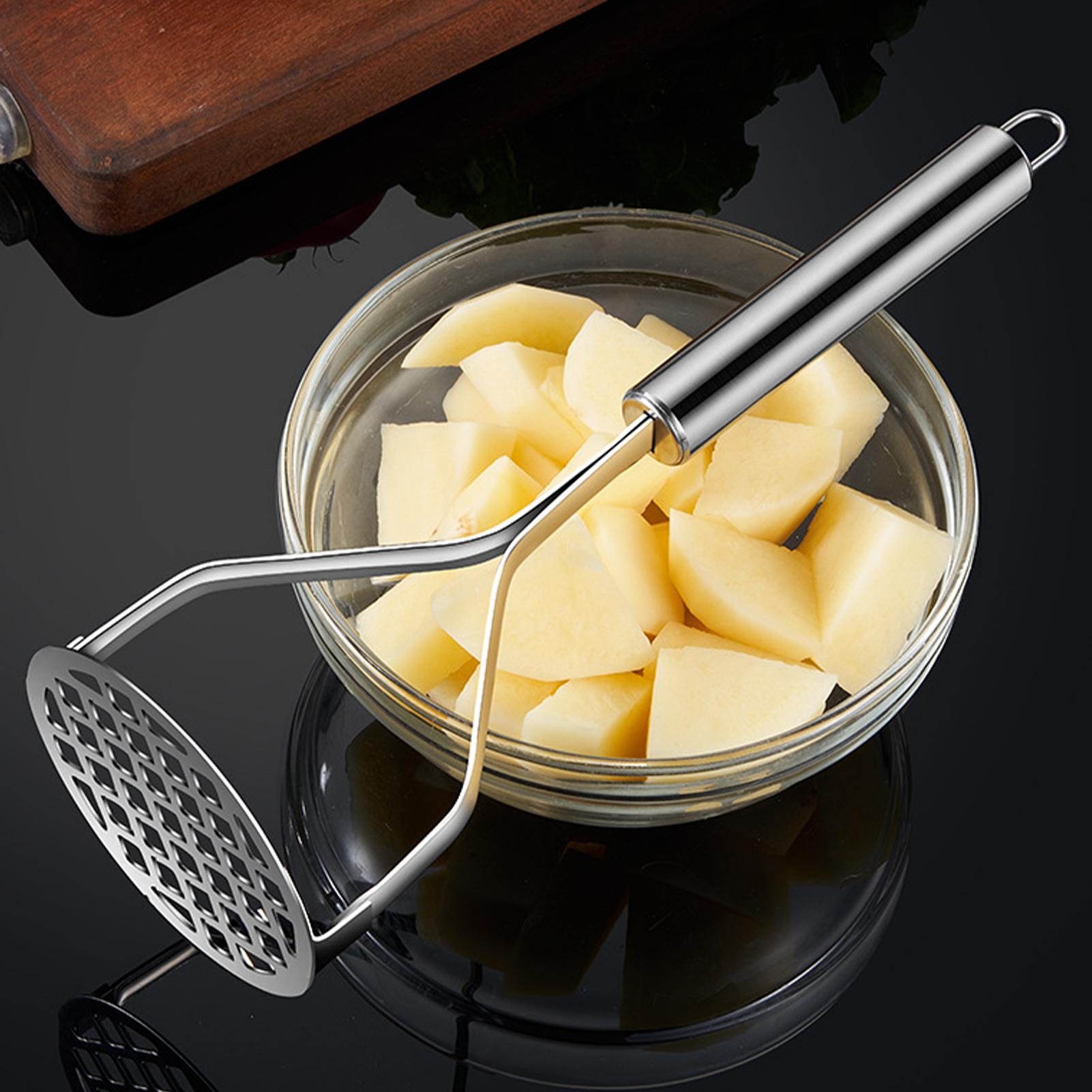 Kitchen Gadgets Kids - Schiacciapatate Manuale in Acciaio Inox, Tritatutto