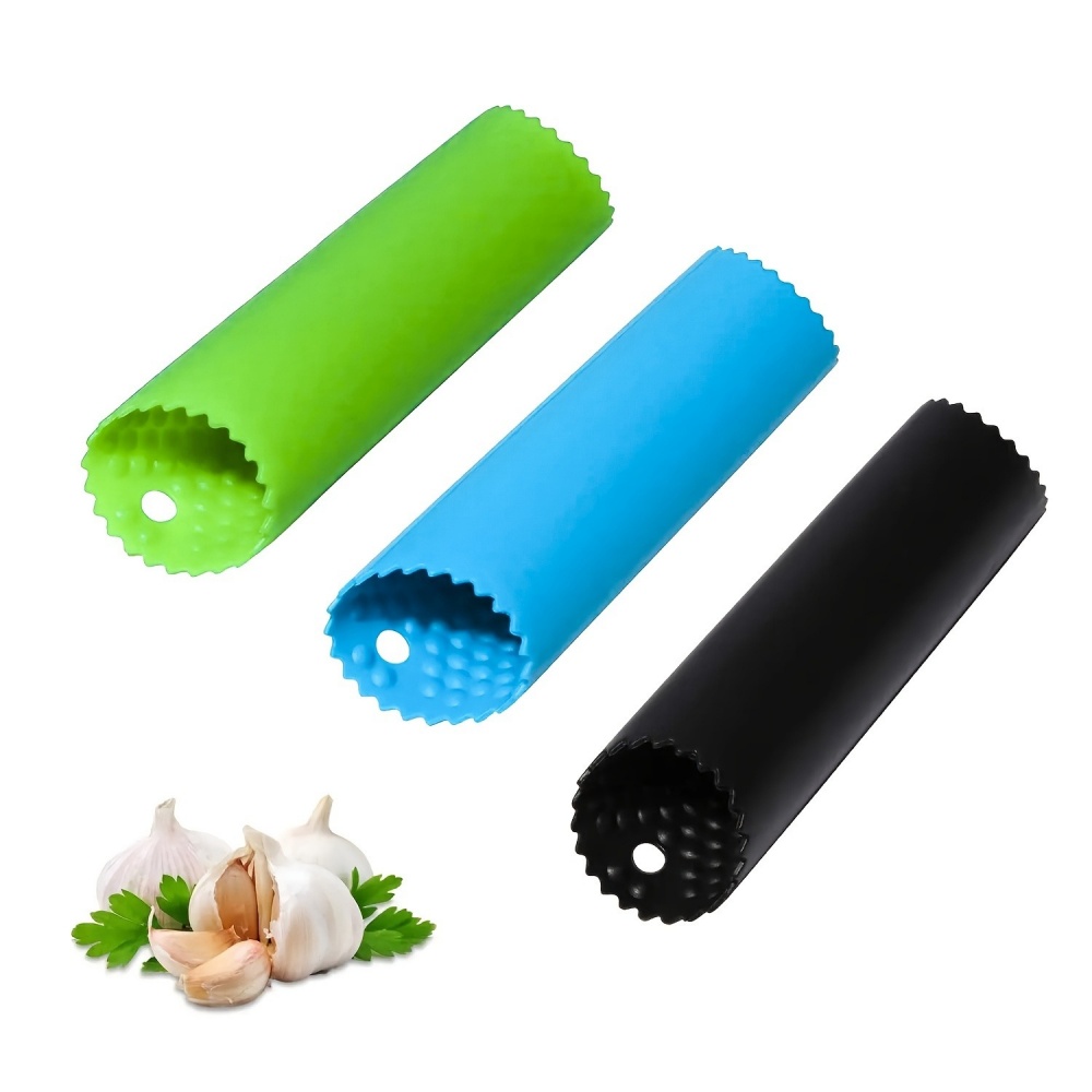 Kitchen Gadgets Youtube - Tubo Sbuccia Aglio in Silicone, Utensile