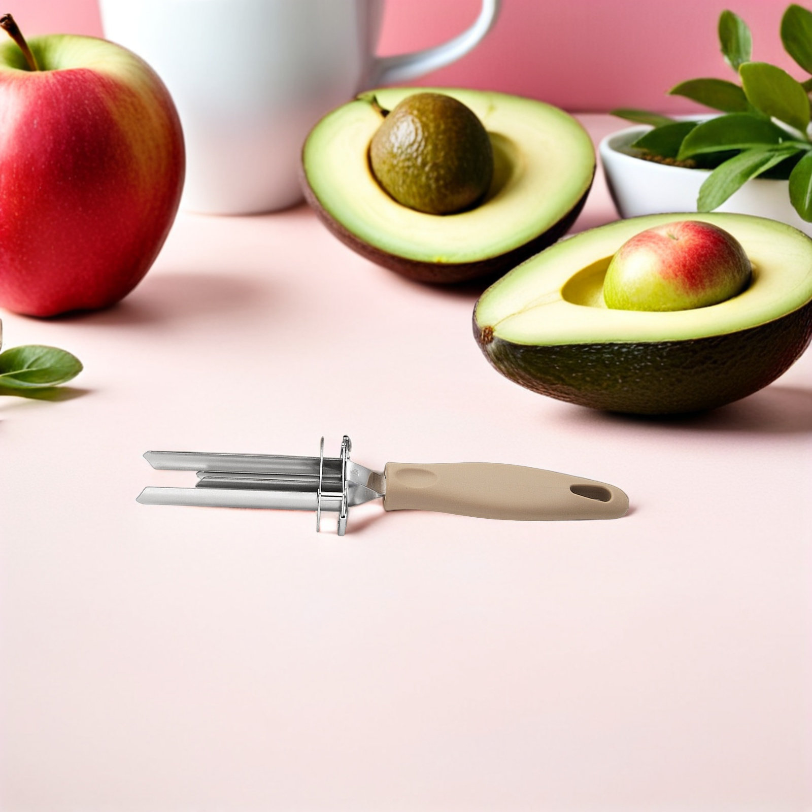 Kitchen Gadgets Kitchen - Estrattore di Cuori per Peperoni, Diametro
