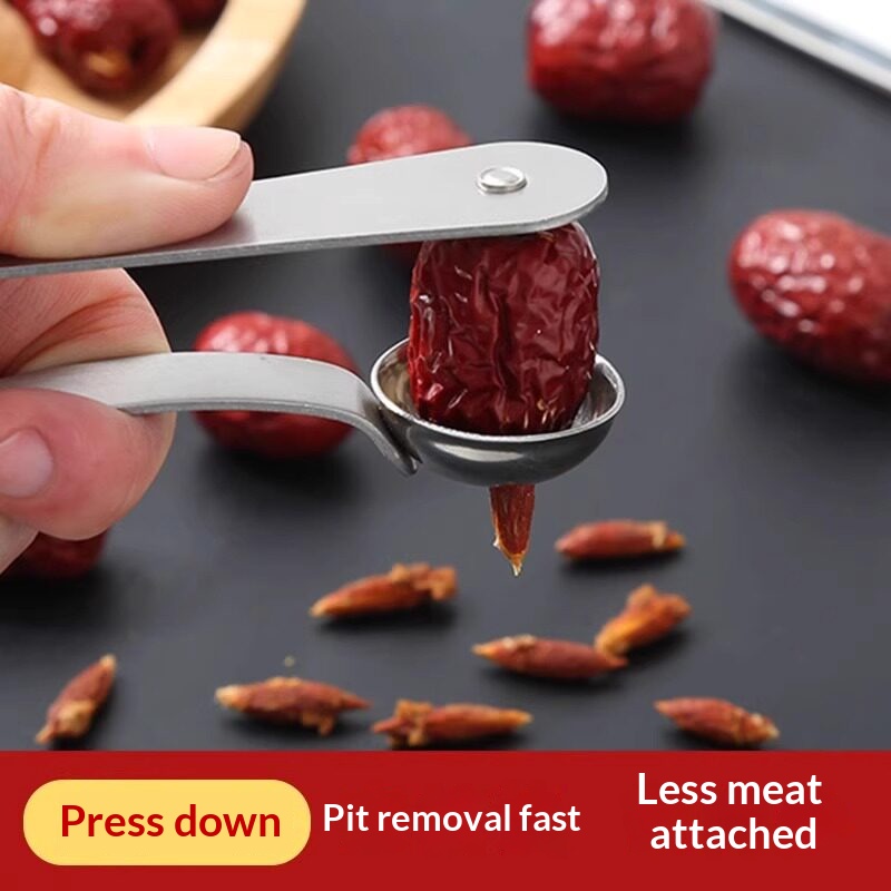 Kitchen Gadgets Kitchen - Estrattore di noccioli per datteri in
