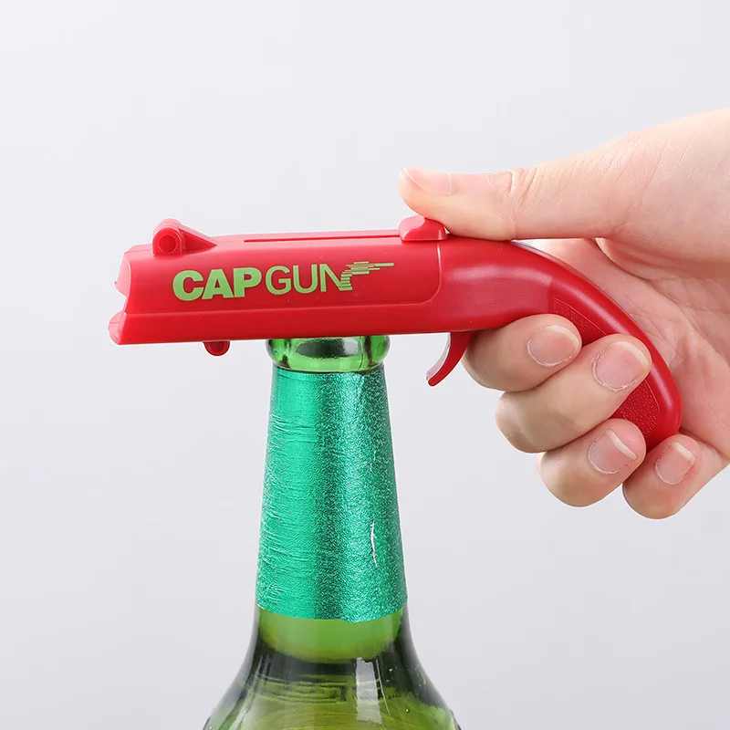 Kitchen Gadgets And Toys - Apribottiglie per birra, tappo volante, lanciatore,