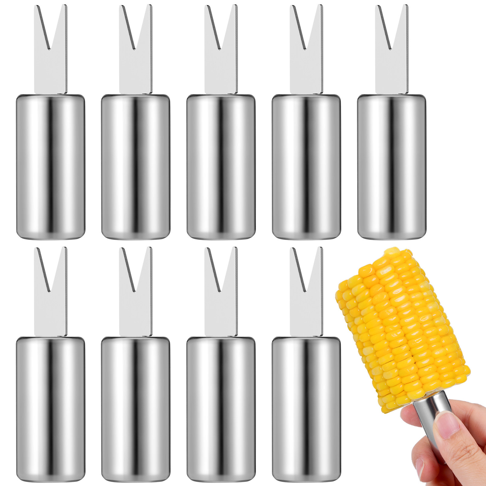 10 Pezzi Forchette per Mais in - Kitchen Gadgets Home Party recensione e prezzo