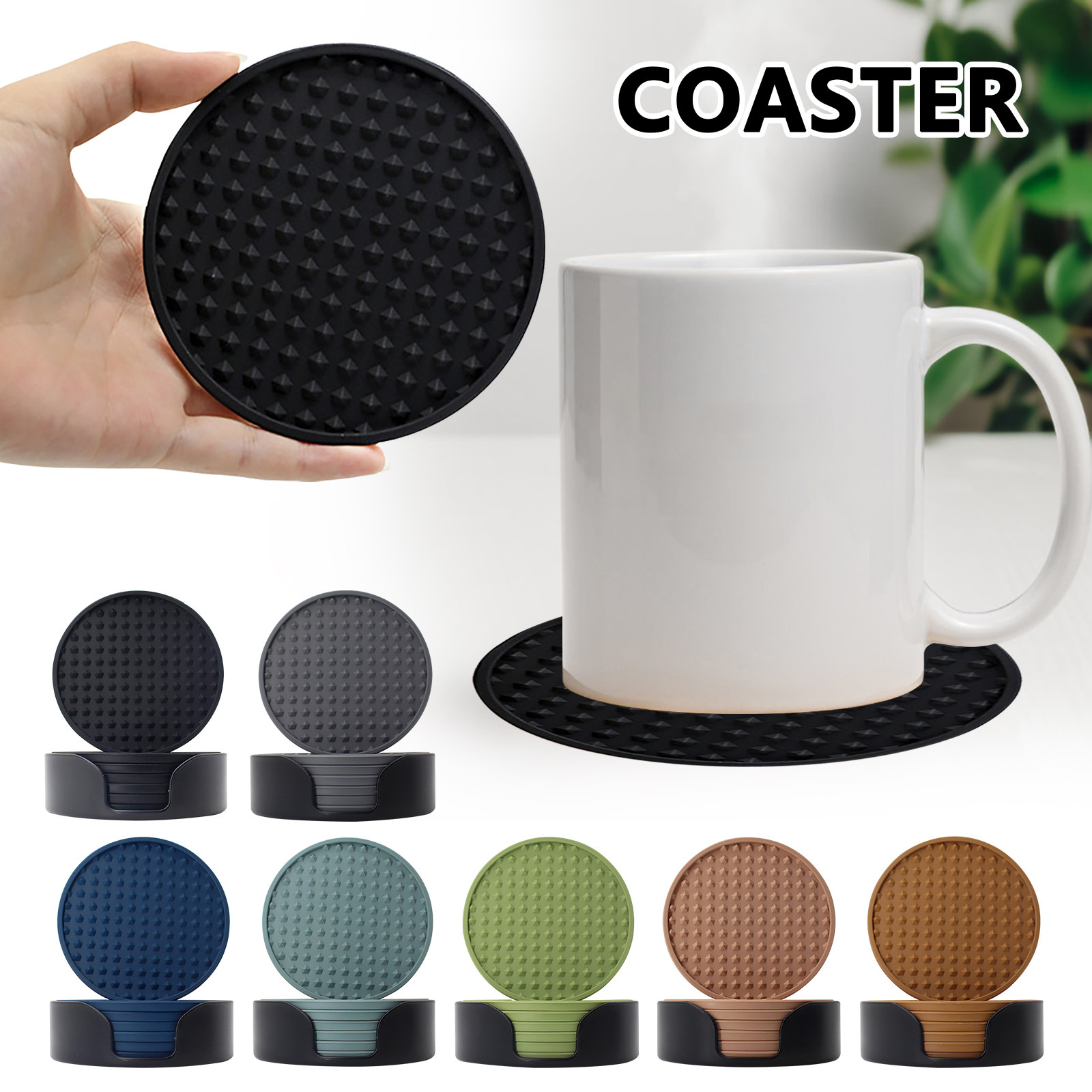 6 pezzi sottobicchiere in Sili - Kitchen Gadgets Set recensione e prezzo
