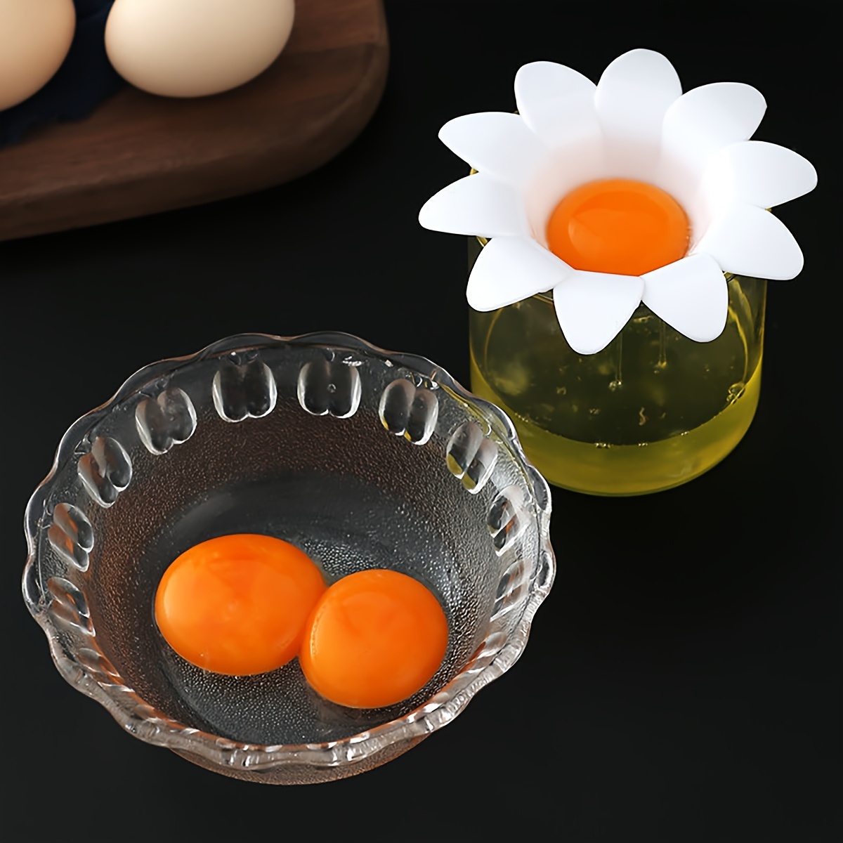 1 pz/signolo floreale carino s - Egg Separator Tool recensione e prezzo