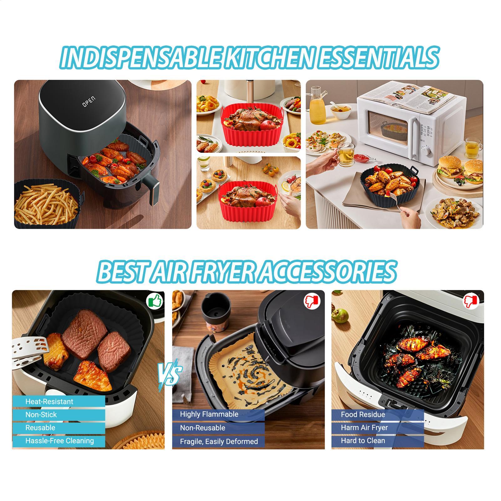 Teglie in silicone per friggit - Kitchen Gadgets Men recensione e prezzo
